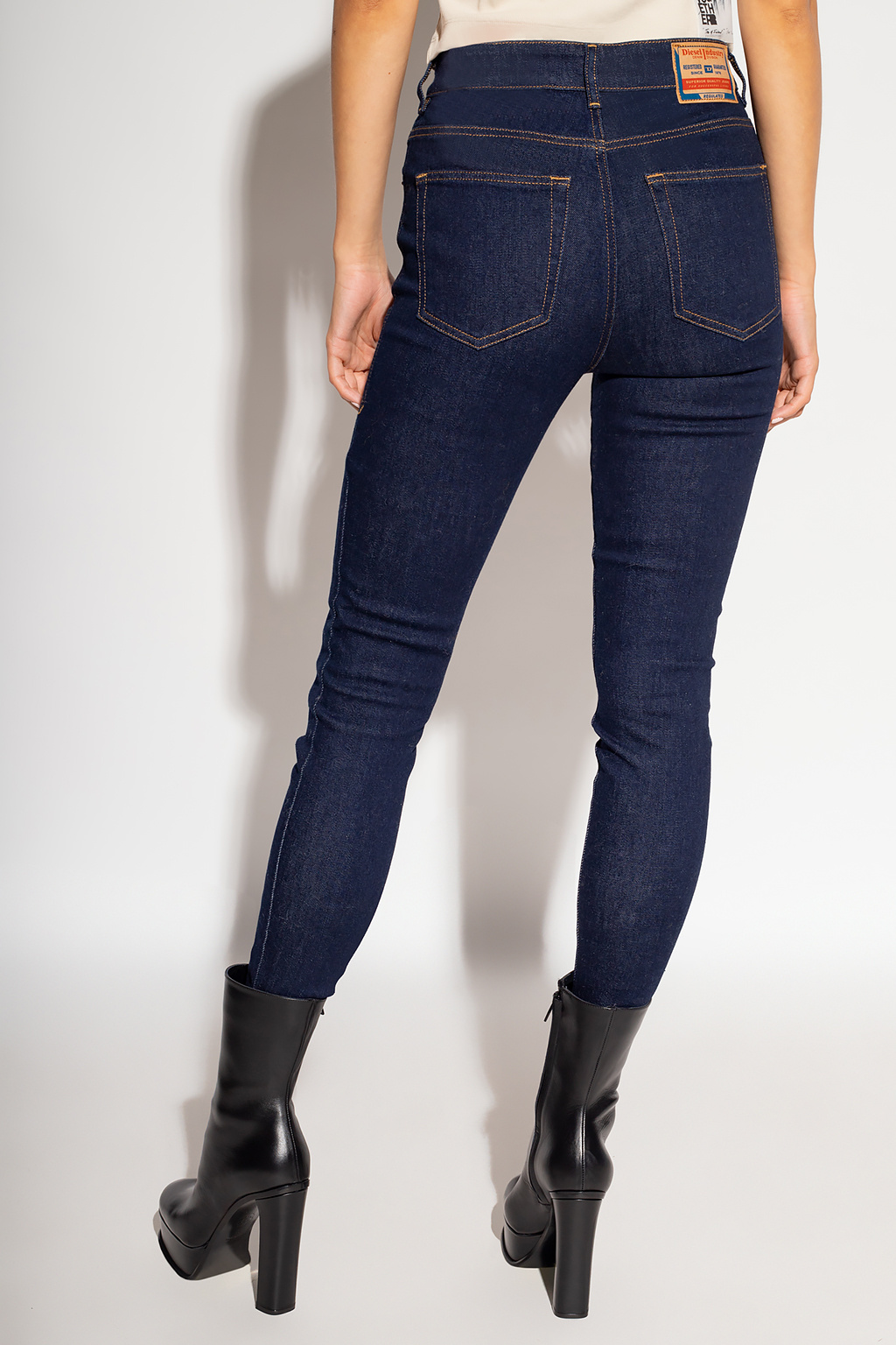 Diesel super slim skinny high waist sale